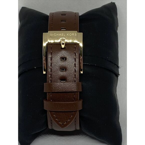 Michael Kors Darci MK3190 Women's Brown Leather Analog Dial Quartz Watch JK111 - Picture 6 of 12